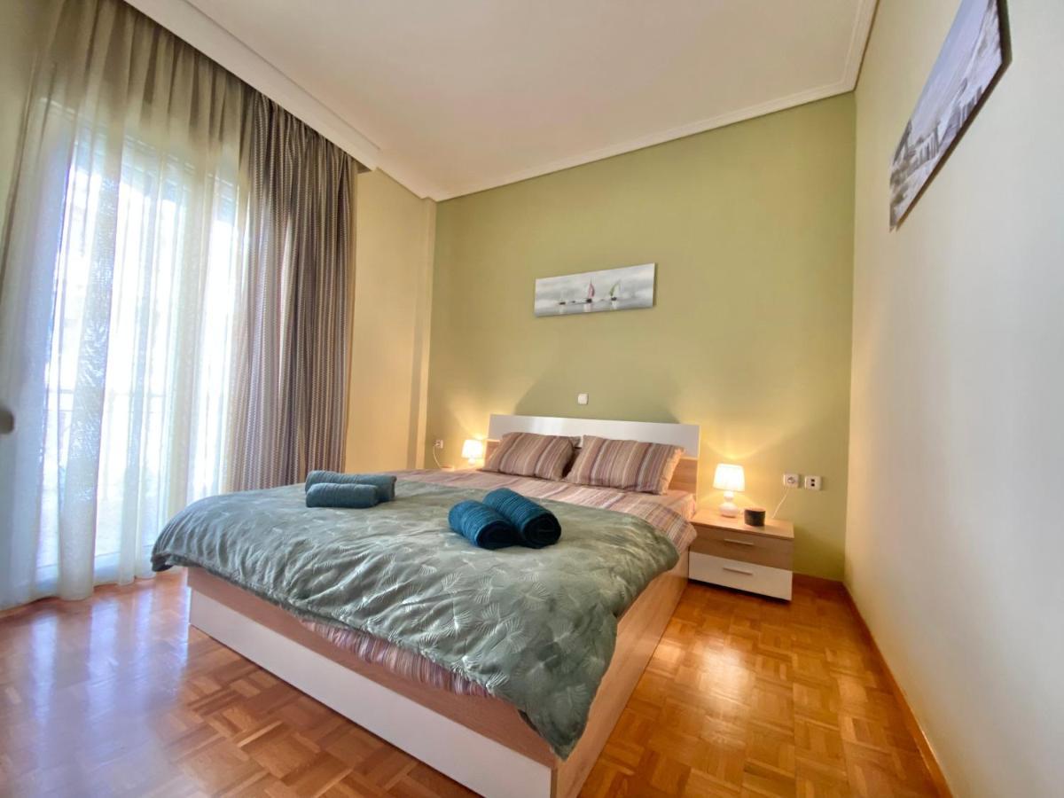 George & Nia Apartment - Central Kavala With Panoramic Terrace View Exteriör bild