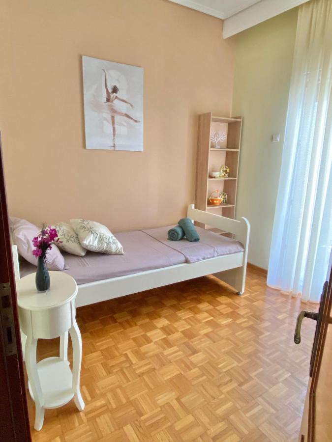 George & Nia Apartment - Central Kavala With Panoramic Terrace View Exteriör bild